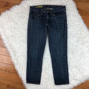 J. Crew Toothpick Skinny Ankle Cropped Jean 28